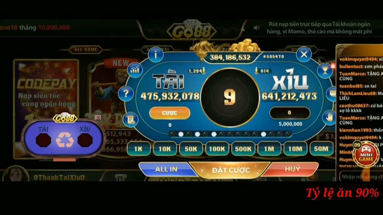 Cổng game bài đổi thưởng GO88