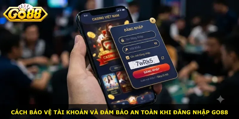 Cách bảo vệ tài khoản và đảm bảo an toàn khi đăng nhập Go88