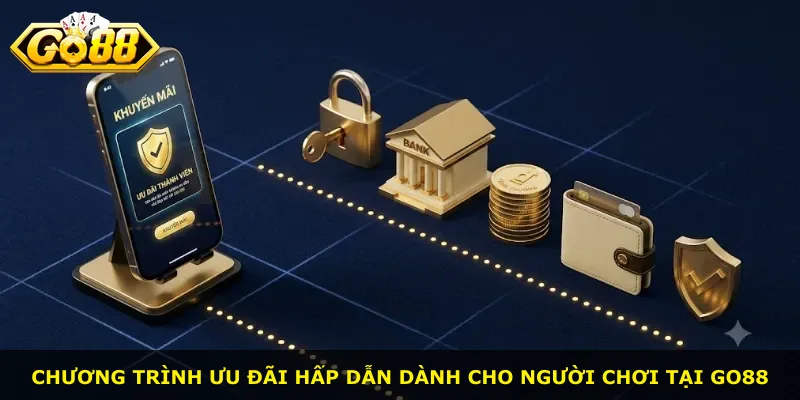 Chương trình ưu đãi hấp dẫn dành cho người chơi tại Go88