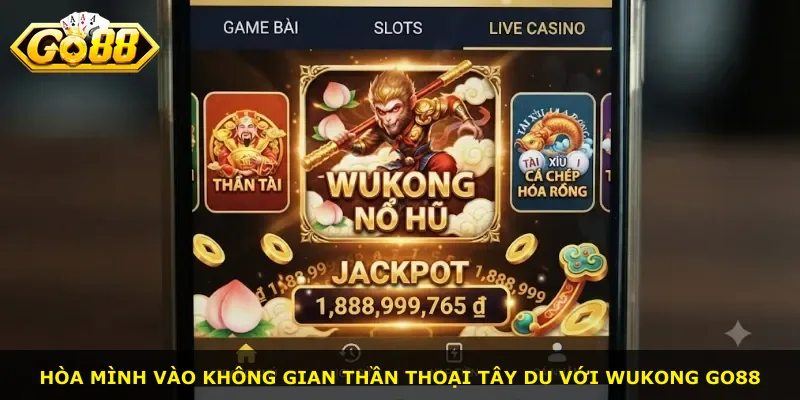 Hòa mình vào không gian thần thoại Tây Du với Wukong Go88