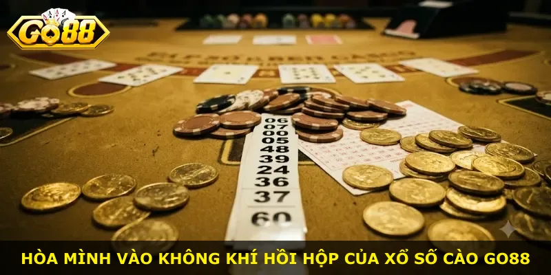Hòa mình vào không khí hồi hộp của Xổ Số Cào Go88