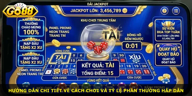 Hướng dẫn chi tiết về cách chơi và tỷ lệ phần thưởng hấp dẫn