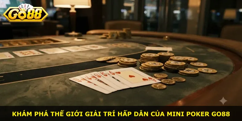 Khám phá thế giới giải trí hấp dẫn của Mini Poker Go88