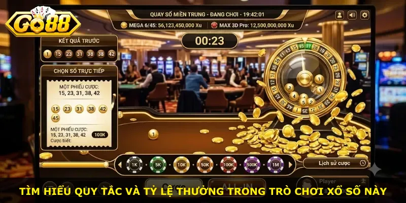 Tìm hiểu quy tắc và tỷ lệ thưởng trong trò chơi xổ số này